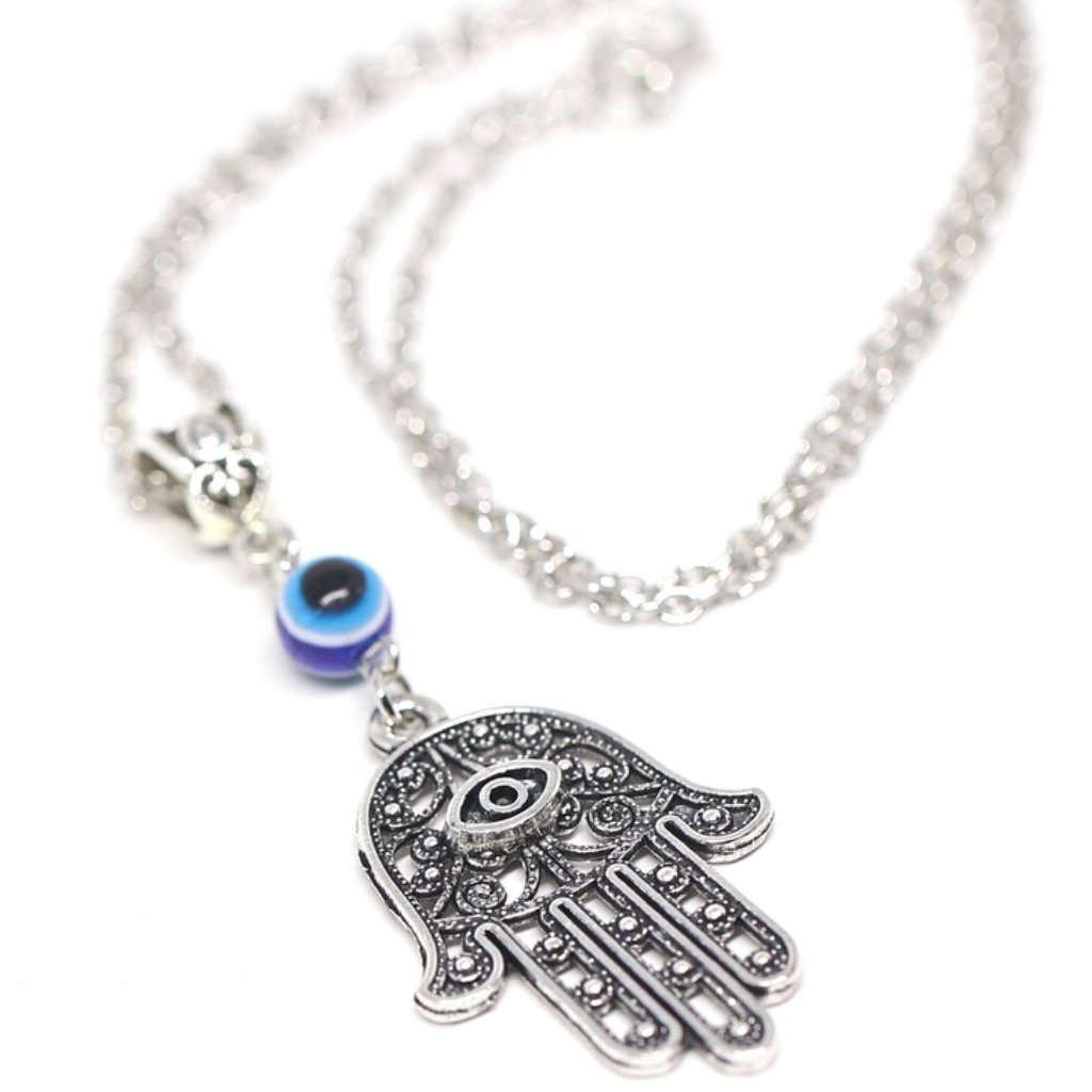 Evil Eye Protection Hamsa Necklace 100$